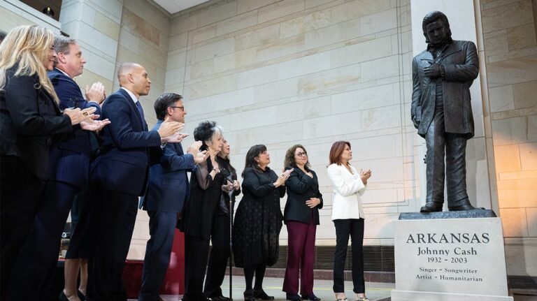 Johnny Cash monument unveiled on Capitol Hill: 'Embodies the American spirit'