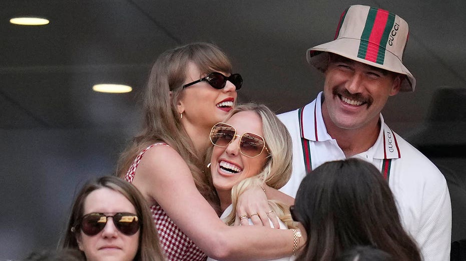 Taylor Swift, Brittany Mahomes hug it out at US Open, hit the town for double date amid Trump controversy