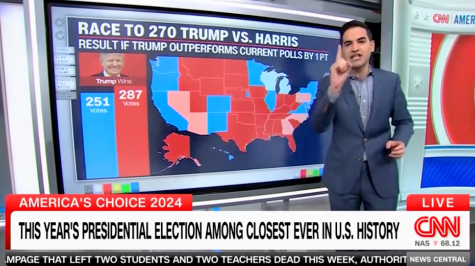 CNN data guru declares Trump will win White House if he outperforms current polling by one point