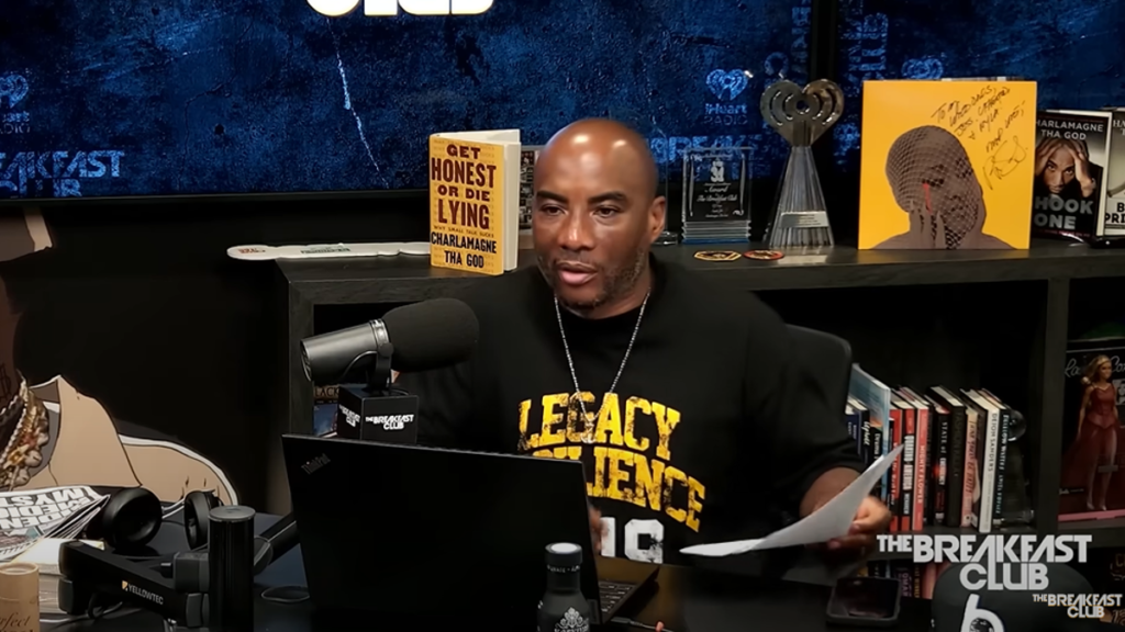 Charlamagne calls Biden ‘Donkey of the Day’ for wearing MAGA hat: 'You got to keep Joe Biden in the basement'