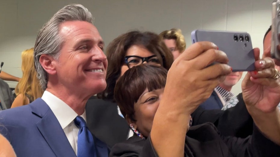 Back on the trail: Top Biden surrogate Newsom now campaigning for Harris