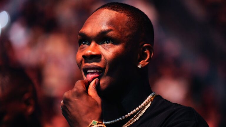 UFC star Israel Adesanya appears to spit on man during road rage incident: ‘I dare you to try me’