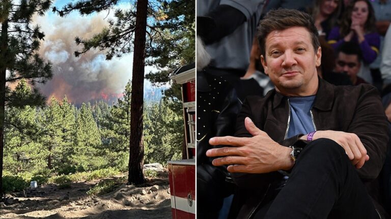 Jeremy Renner evacuates Nevada home due to raging wildfires