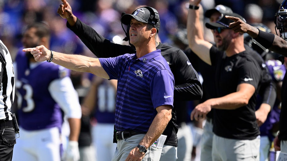 NFL chain gang member collapses on sideline during Ravens-Raiders game