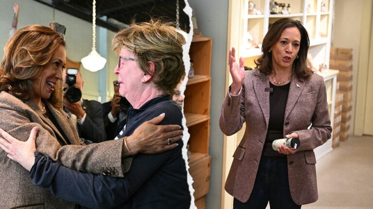 Harris visits spice shop known for hating and slamming Republicans, calls for end of 'divisiveness'