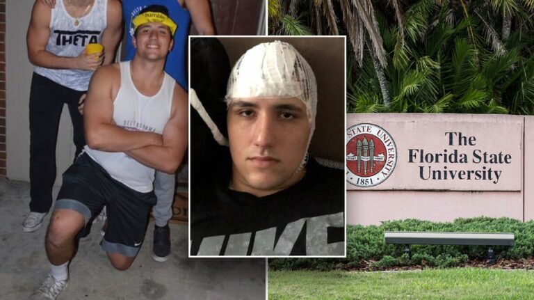 Florida fraternity brother with brain damage from hazing sends lifesaving warning to future Greeks