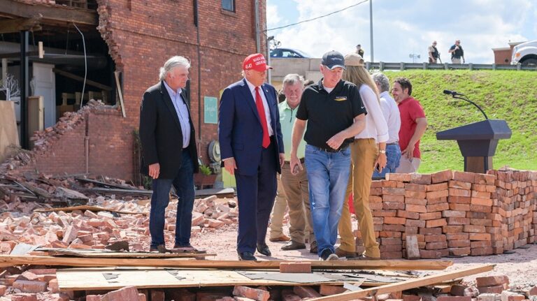 Rev. Franklin Graham and Samaritan's Purse help those suffering from Hurricane Helene