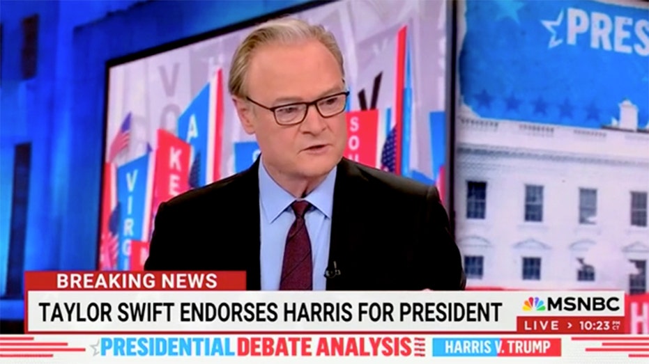 MSNBC host goes wild for 'perfect' Taylor Swift endorsement of Kamala Harris: 'Absolutely exquisite'