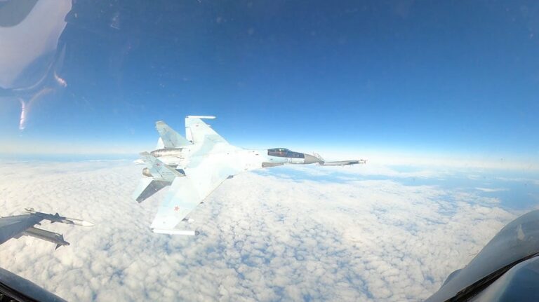 Russian fighter jet intercepted near Alaska by NORAD forces after ‘unsafe, unprofessional’ interaction