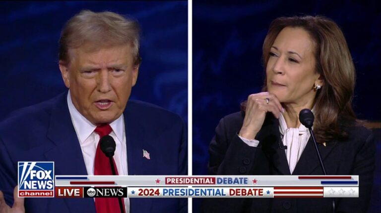 Trump flips 'I'm talking' script from 2020 debate against Kamala Harris during presidential debate showdown