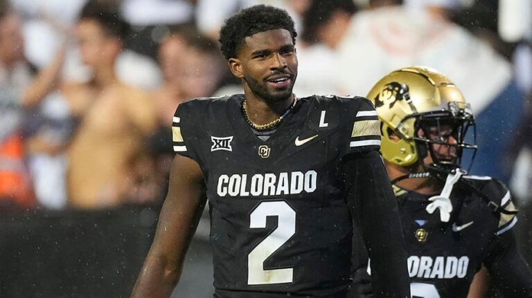 Colorado's Shedeur Sanders talks last-second Hail Mary TD pass: 'God answered the prayer'