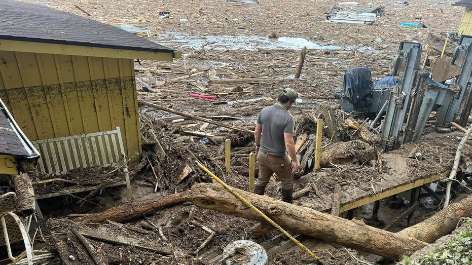 North Carolina official reveals shocking damage to tourist town: 'All of it was washed into the lake'