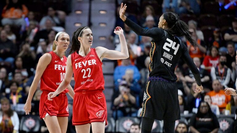 Tempers flare between Caitlin Clark, DeWanna Bonner in intense Game 2 matchup