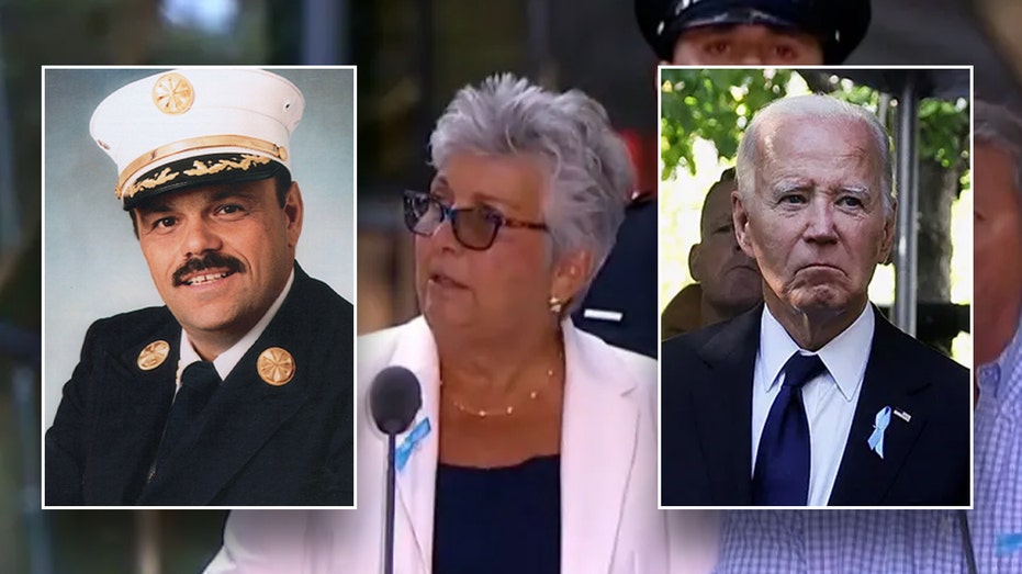 At 9/11 commemoration, wife of FDNY chief criticizes 'flippant' Biden remark, 'outrageous' plea deal