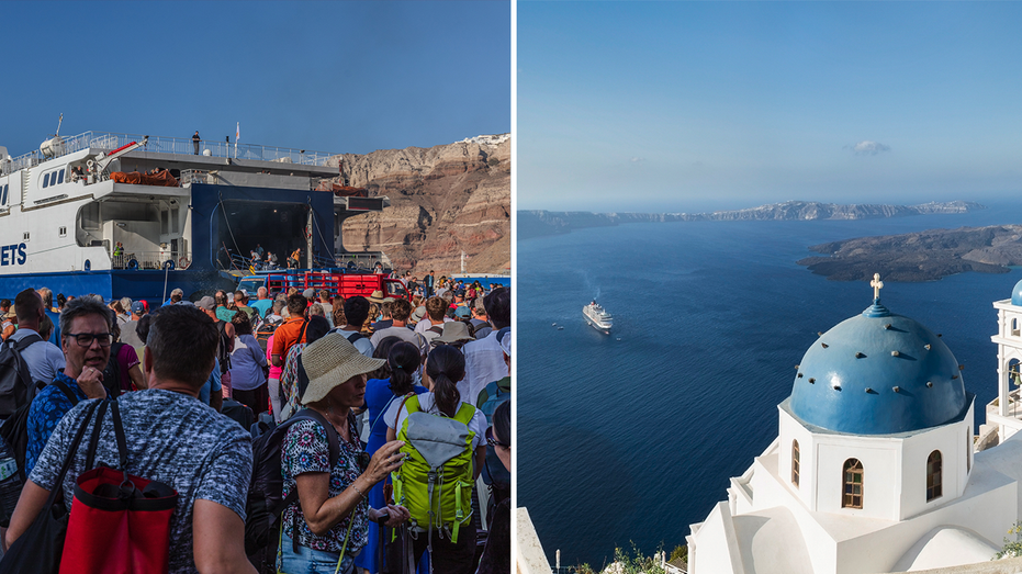 Greece to impose tax for cruise visitors on popular islands to combat overtourism