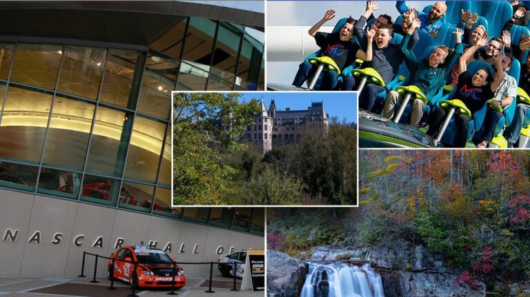 North Carolina travel guide for the history, museum buff; take a ride on a record-breaking roller coaster