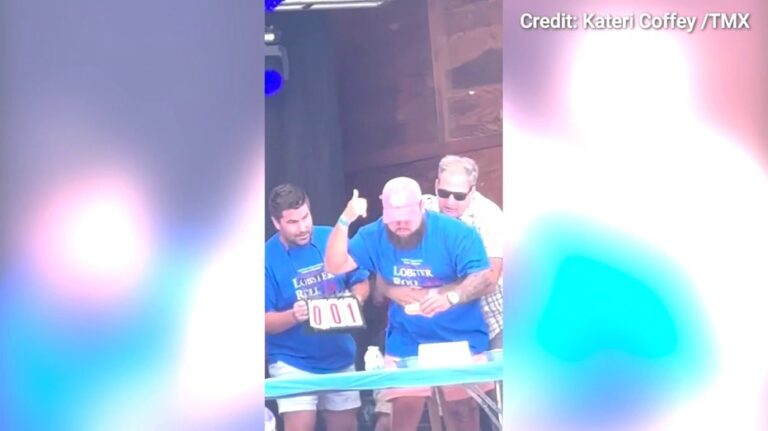 Quick-thinking Republican governor saves man choking in lobster roll eating contest