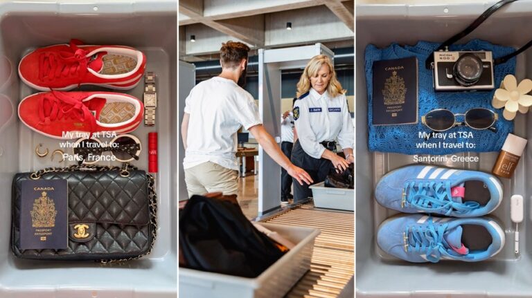 'Airport tray aesthetic' goes viral as some travelers halt security checkpoints for photo ops