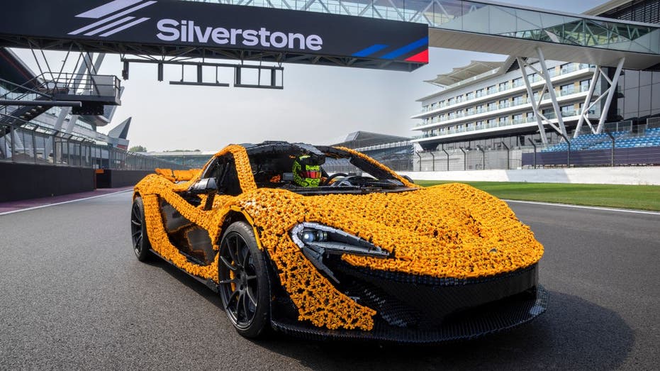 A whopping 342,817 Lego Technic pieces are used to build a sports car