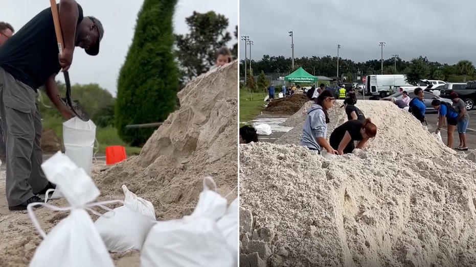 Video shows Floridians making last-minute preparations ahead of Hurricane Milton