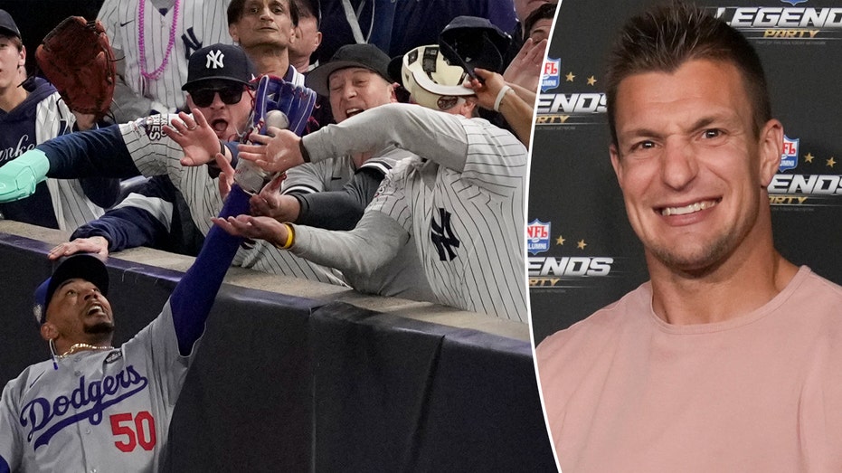 Rob Gronkowski says he knew Yankees fan in bizarre World Series moment: 'Congratulations for shining'