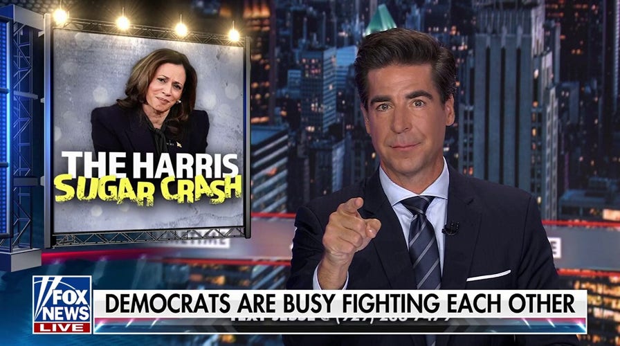 JESSE WATTERS: Democrats are worried Kamala Harris has stalled