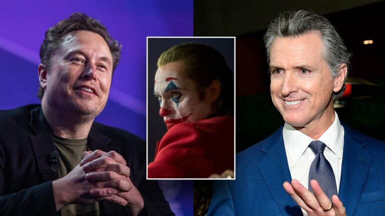 Elon Musk compares Newsom to 'The Joker' after voter ID requirements banned in California