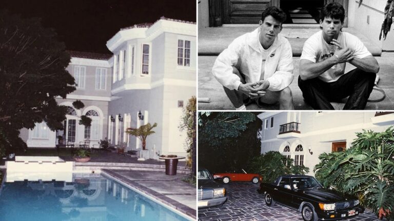 Menendez brothers’ former Beverly Hills mansion attracts onlookers, 911 calls as killers seek freedom: police