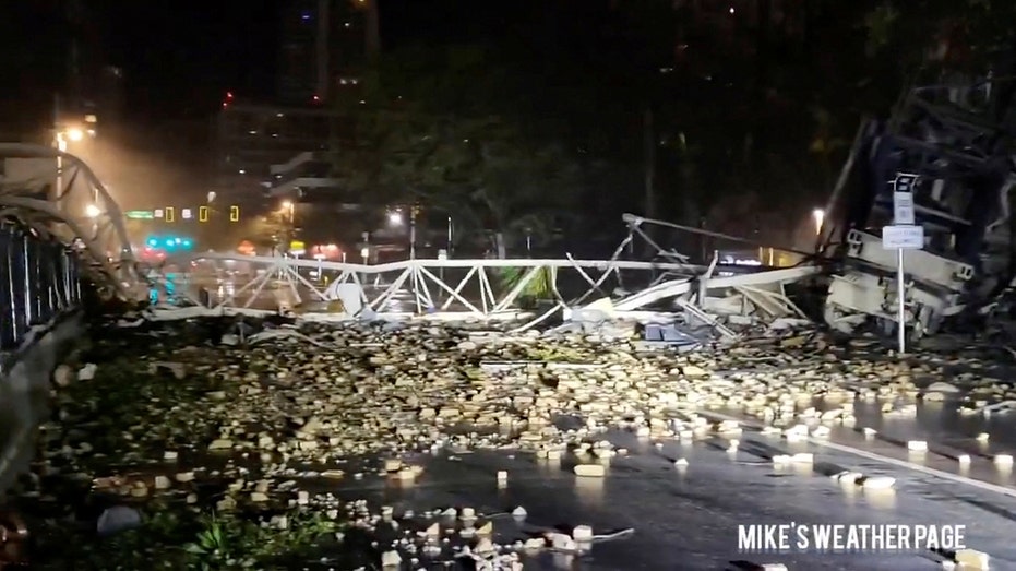 Hurricane Milton forces St. Petersburg crane collapse, leaving a ‘gaping hole’ in building