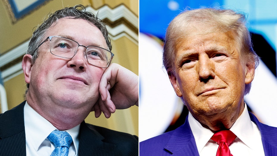 GOP Rep. Thomas Massie, once targeted by Trump, gives former president 'full endorsement'