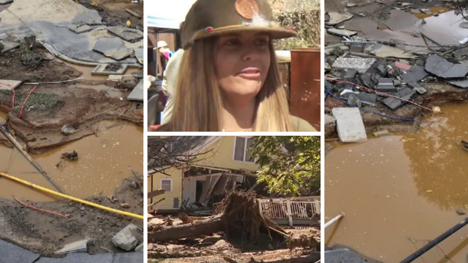 'Terrifying and surreal': Antique shop owner describes hurricane flood waters sweeping pieces away