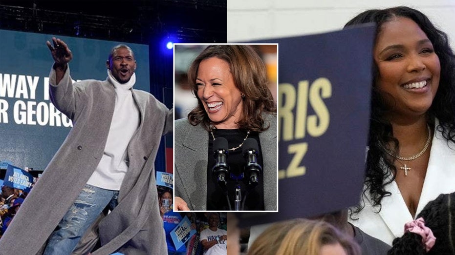 Harris recruits pop stars Usher, Lizzo for swing state pushes: 'It's going to be a tight race'