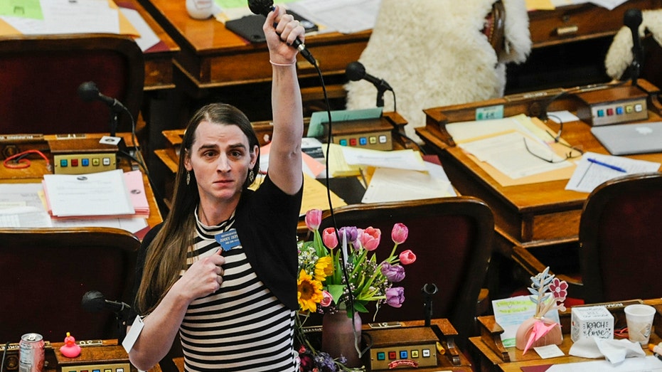 Transgender lawmaker Zooey Zephyr insists being 'every bit as biologically female as cis women'