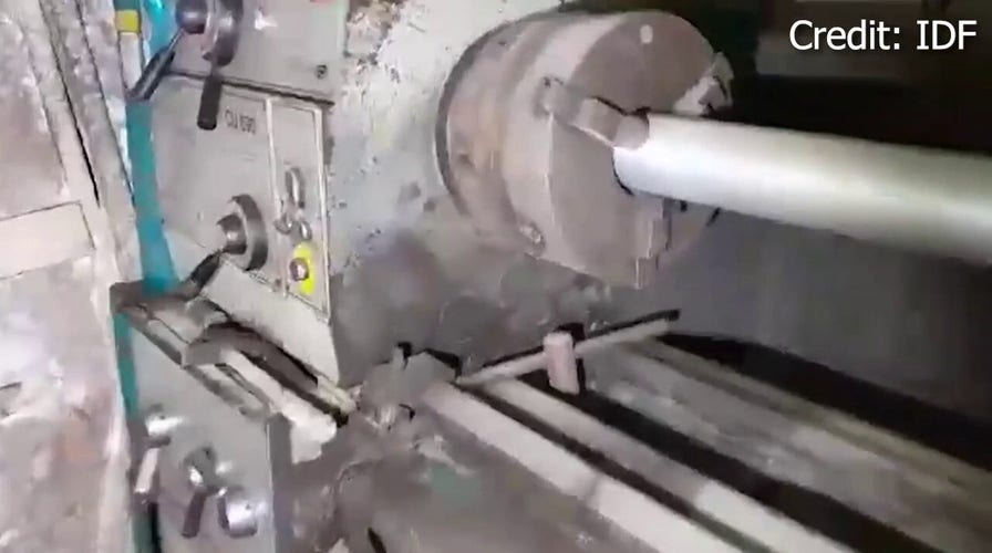 IDF discovers Hamas underground weapons manufacturing facility in central Gaza