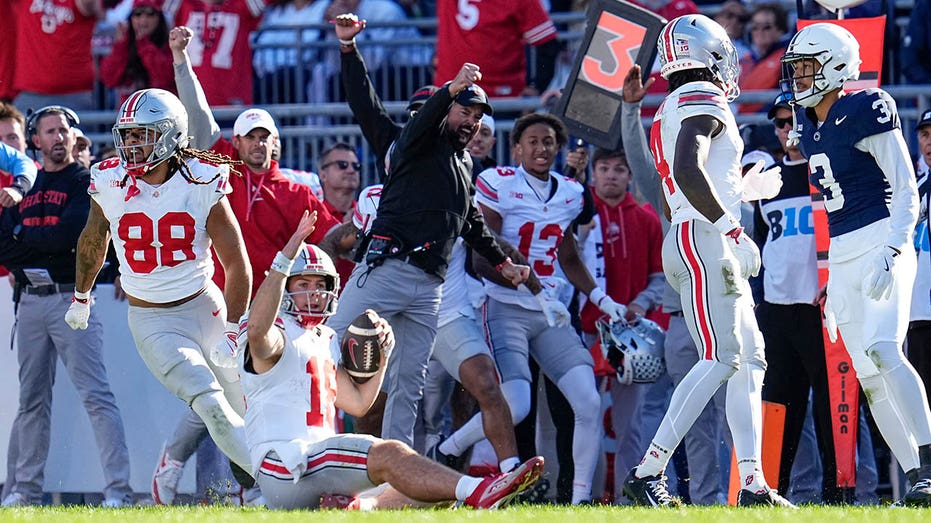 No. 4 Ohio State beats No. 3 Penn State in heavyweight battle after fourth quarter goal line stand