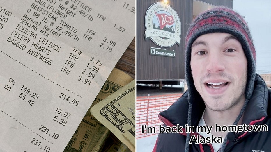 Man documents inflated grocery prices in Alaskan hometown: 'Everything needs to be flown in'