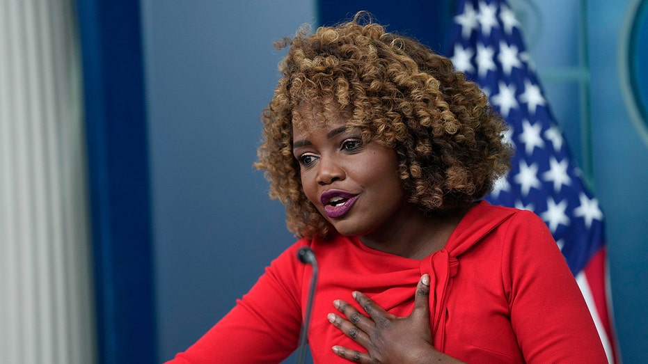 Karine Jean-Pierre peppered with questions about Hunter Biden in first televised press briefing since pardon