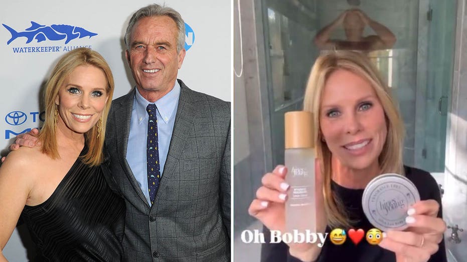 Cheryl Hines shares video of RFK Jr. naked in shower to promote self-care product company: 'Oh Bobby'