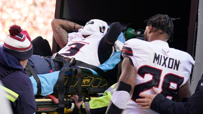 Texans coach reveals extent of Tank Dell's horrific injury