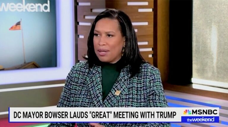 DC mayor describes 'forward-looking' meeting with Trump ahead of inauguration on MSNBC