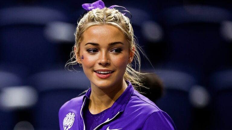 Livvy Dunne impresses in LSU's season opener with boyfriend Paul Skenes in attendance