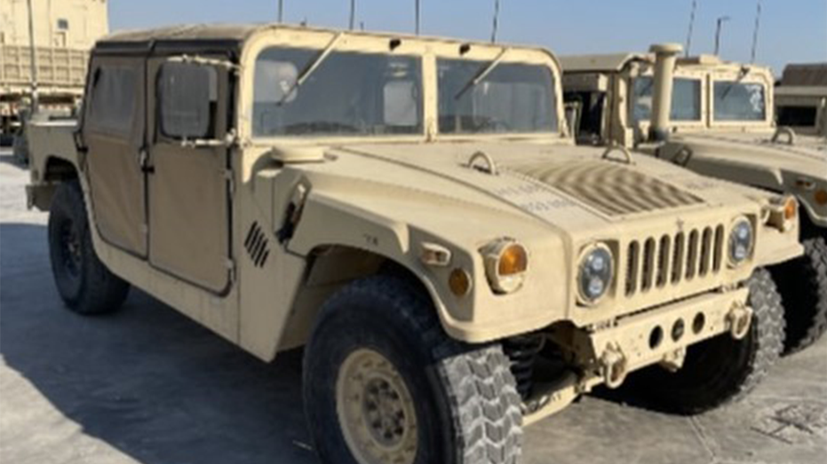 Suspects cut fence at California Army Reserve Center before stealing Humvees, equipment