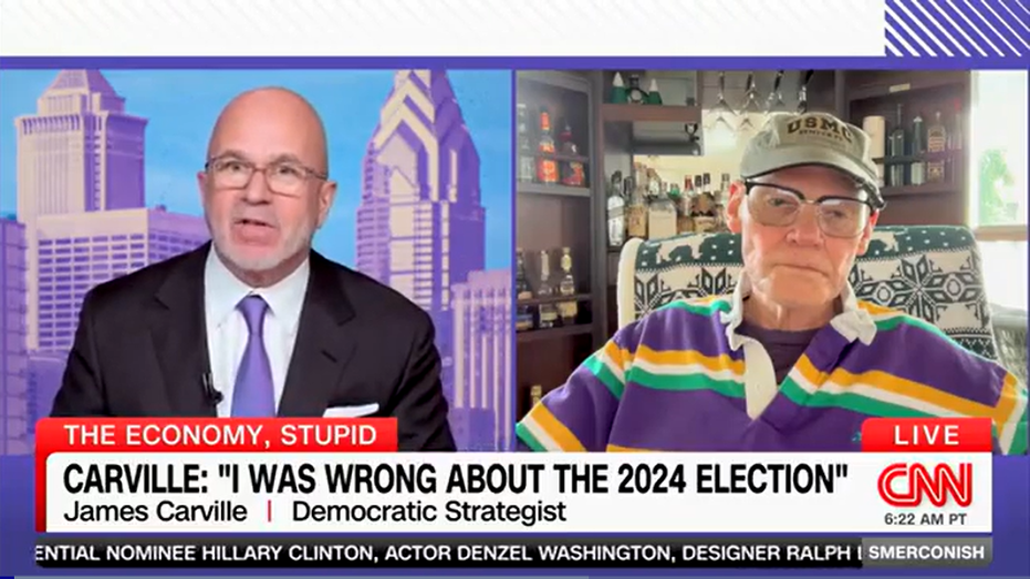 James Carville admits Dems focused too much on Trump, rips alternative media for 'goofy information'